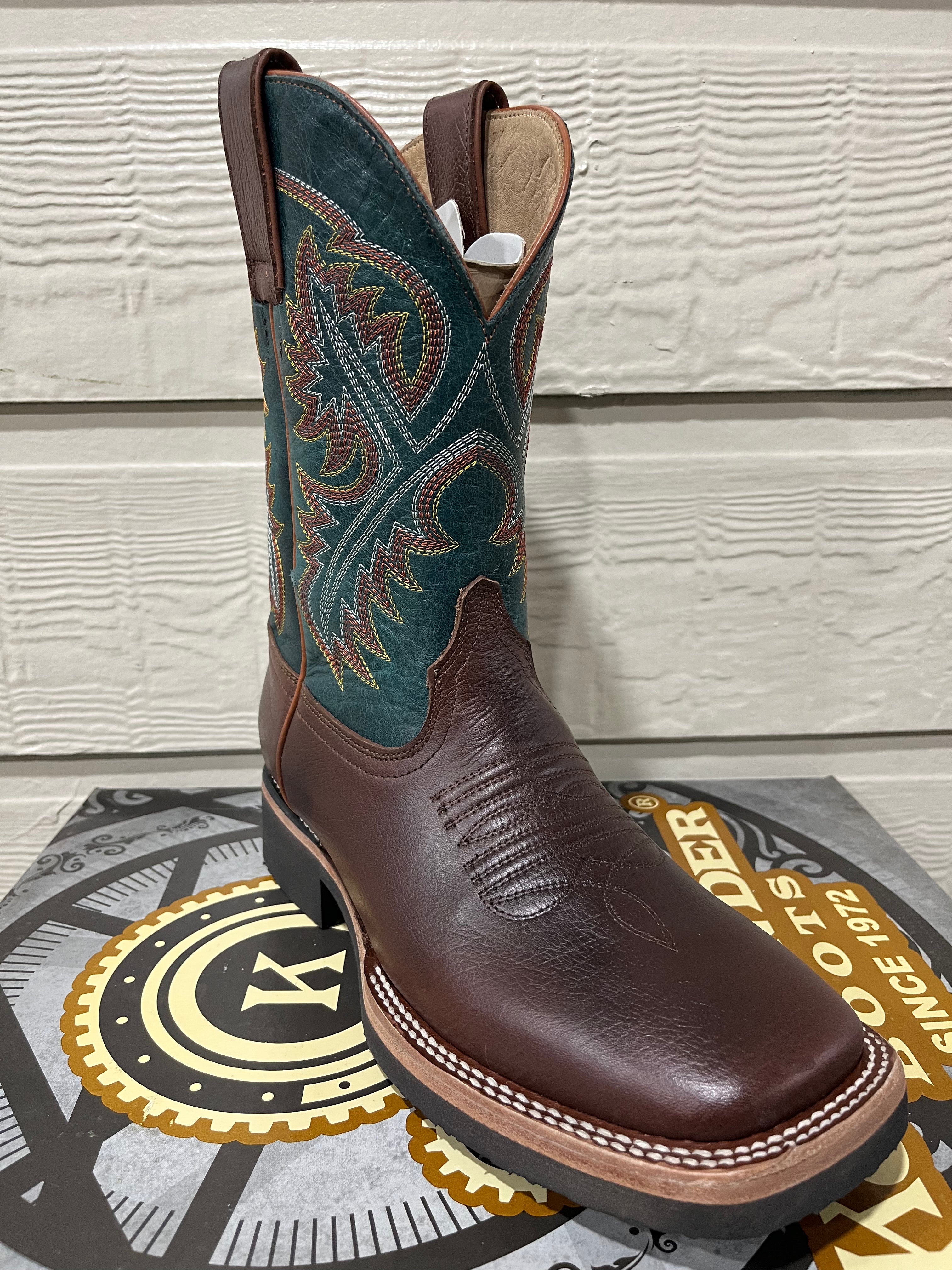 Renacido Komader Boots Shedron Square Toe Foam Sole